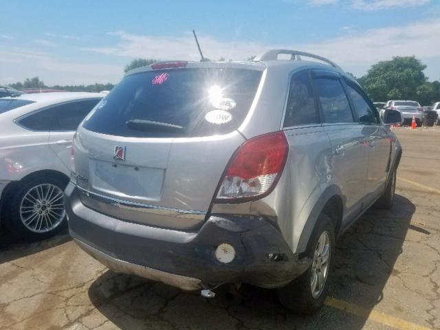 3GSCL33P18S531747 - 2008 SATURN VUE XE SILVER photo 4