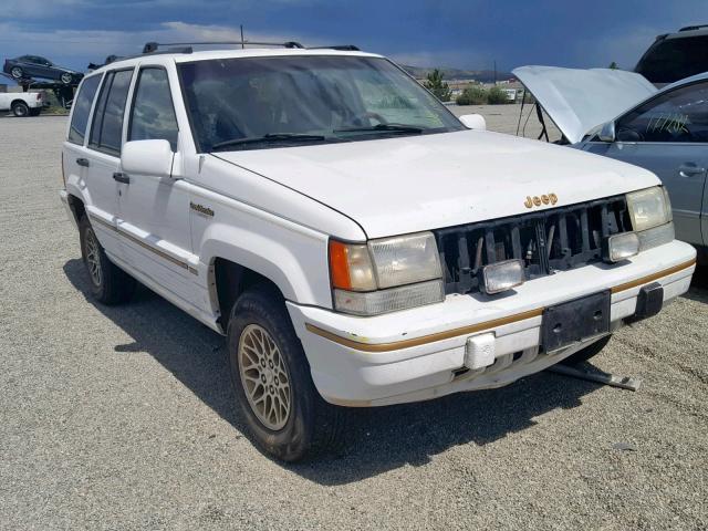 1J4GZ78Y7RC107902 - 1994 JEEP GRAND CHER WHITE photo 1