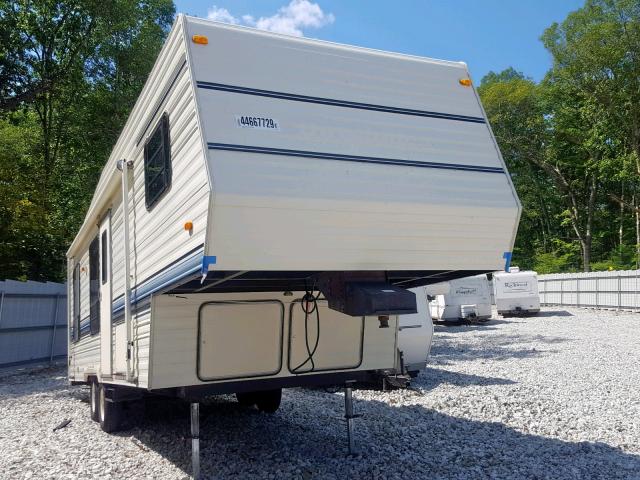 47CF20N21N1025293 - 1992 DUTC 5TH WHEEL BEIGE photo 1