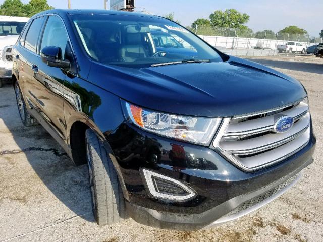 2FMPK4K8XGBB26941 - 2016 FORD EDGE TITAN BLACK photo 1