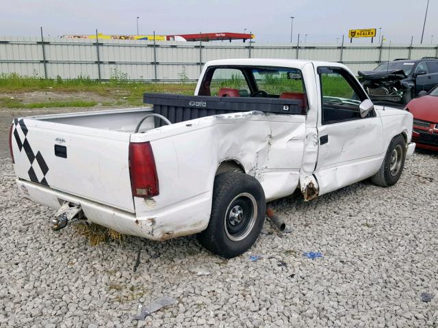 1GTDC14K1NZ538302 - 1992 GMC SIERRA C15 WHITE photo 4