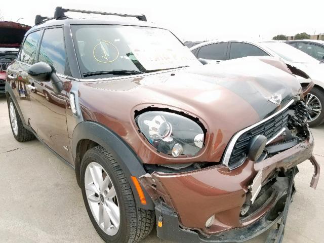 WMWZC5C5XEWP40174 - 2014 MINI COOPER S C BROWN photo 1