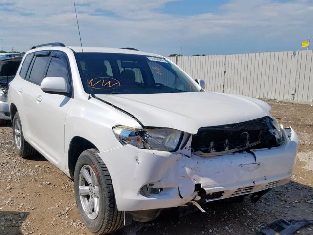 JTEZA3EH4A2010794 - 2010 TOYOTA HIGHLANDER WHITE photo 1