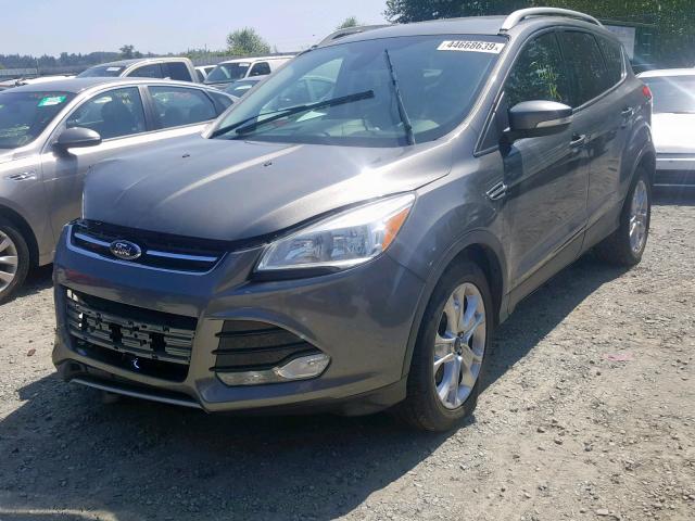 1FMCU0J96EUB64752 - 2014 FORD ESCAPE TIT SILVER photo 2