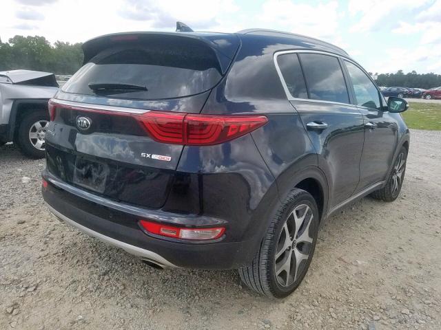 KNDPR3A61H7149349 - 2017 KIA SPORTAGE S BLACK photo 4