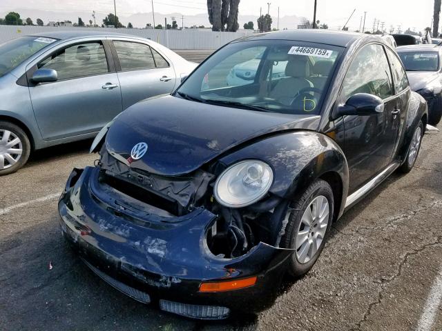 3VWPW31C39M509143 - 2009 VOLKSWAGEN NEW BEETLE შავი ფოტო 2
