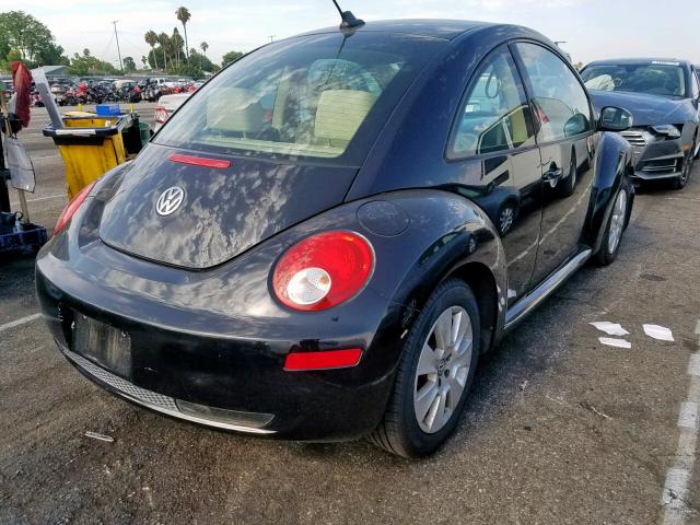 3VWPW31C39M509143 - 2009 VOLKSWAGEN NEW BEETLE შავი ფოტო 4