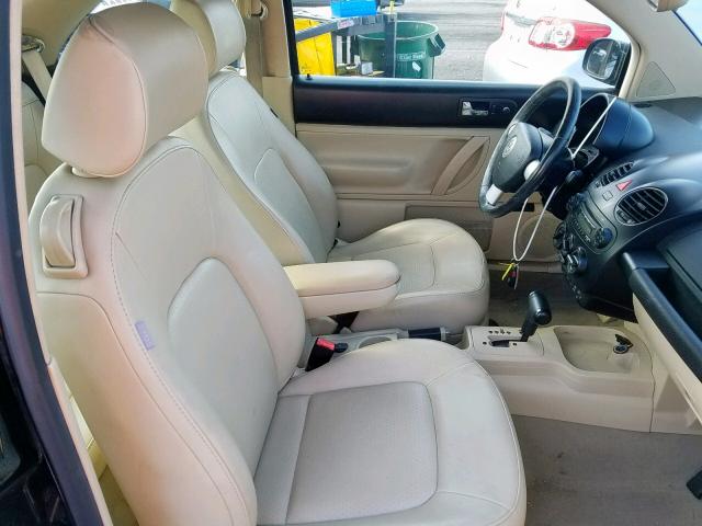 3VWPW31C39M509143 - 2009 VOLKSWAGEN NEW BEETLE შავი ფოტო 5