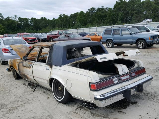 1C3BF66P0GX539397 - 1986 CHRYSLER FIFTH AVEN CREAM photo 3