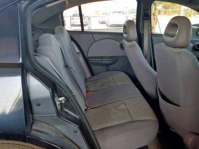 1G8AJ55F67Z104701 - 2007 SATURN ION LEVEL BLACK photo 6