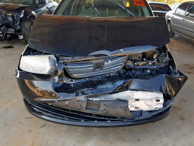1G8AJ55F67Z104701 - 2007 SATURN ION LEVEL BLACK photo 7