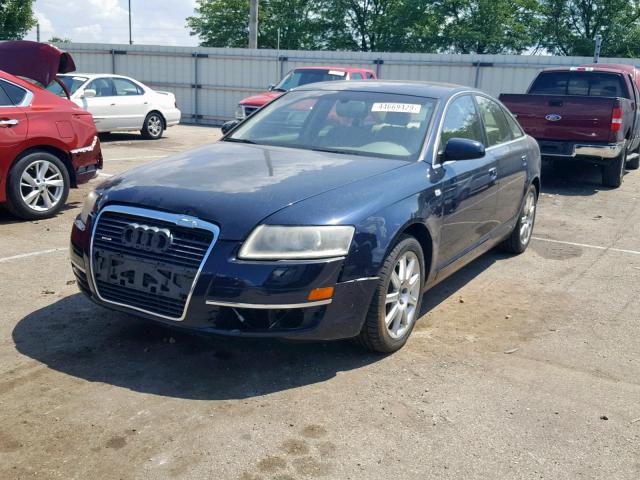 WAUDG74F75N092803 - 2005 AUDI A6 3.2 QUA BLUE photo 2