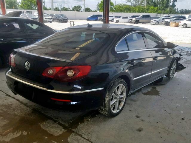 WVWHL73C39E524428 - 2009 VOLKSWAGEN CC LUXURY BLACK photo 4