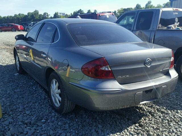 2G4WC532651255139 - 2005 BUICK LACROSSE C GRAY photo 3