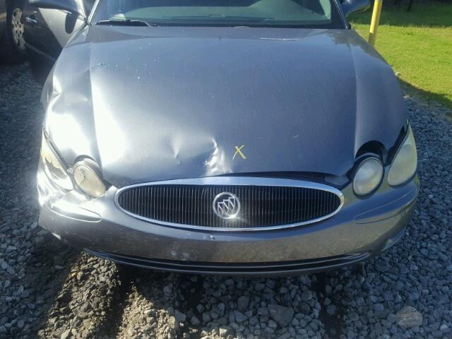 2G4WC532651255139 - 2005 BUICK LACROSSE C GRAY photo 7