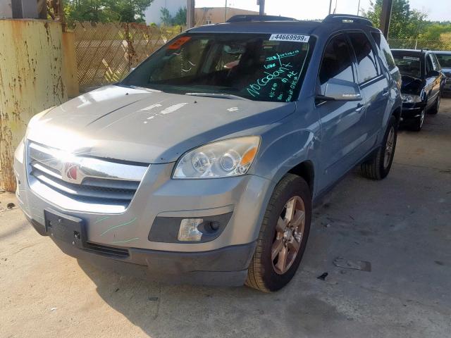 5GZER33778J186646 - 2008 SATURN OUTLOOK XR BLUE photo 2