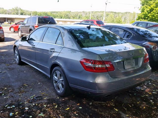 WDDHF8HB0AA240267 - 2010 MERCEDES-BENZ E 350 4MAT GRAY photo 3