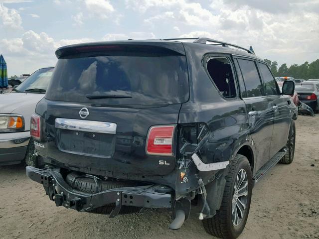 JN8AY2ND9H9011269 - 2017 NISSAN ARMADA SV BLACK photo 4