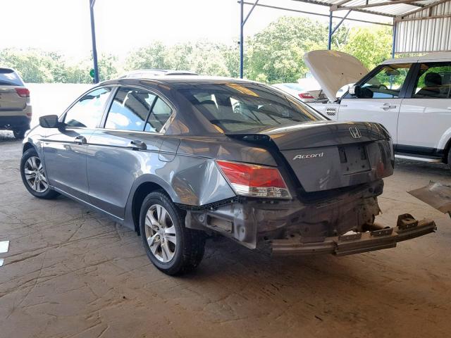 1HGCP26438A074082 - 2008 HONDA ACCORD LXP GRAY photo 3