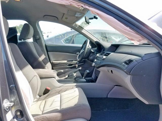 1HGCP26438A074082 - 2008 HONDA ACCORD LXP GRAY photo 5