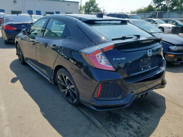 SHHFK7G49HU234381 - 2017 HONDA CIVIC SPOR BLACK photo 3