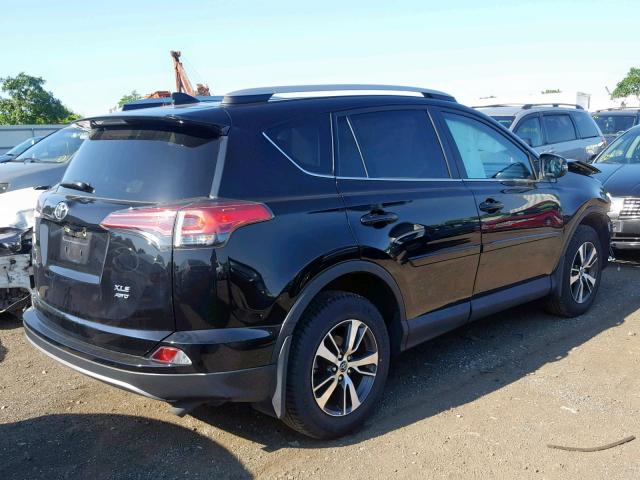 2T3RFREV4JW733874 - 2018 TOYOTA RAV4 ADVEN BLACK photo 4