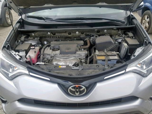 JTMRFREV5JJ221782 - 2018 TOYOTA RAV4 ADVEN SILVER photo 7