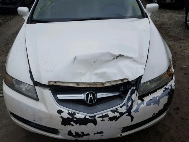 19UUA66214A012640 - 2004 ACURA TL WHITE photo 7