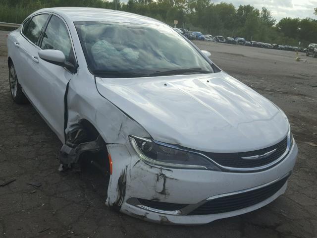 1C3CCCAB7FN605820 - 2015 CHRYSLER 200 LIMITE WHITE photo 1