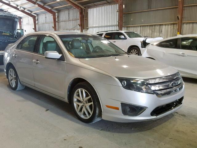 3FAHP0JA9CR353420 - 2012 FORD FUSION SEL SILVER photo 1