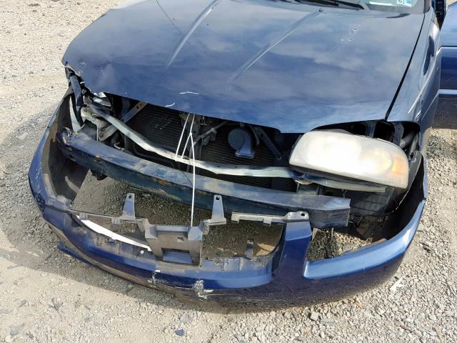 3N1AB51D55L454318 - 2005 NISSAN SENTRA SE- BLUE photo 9