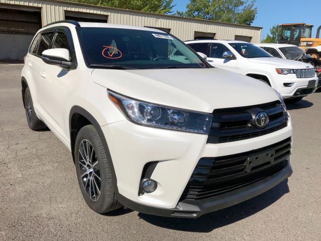 5TDJZRFH0JS552768 - 2018 TOYOTA HIGHLANDER WHITE photo 1