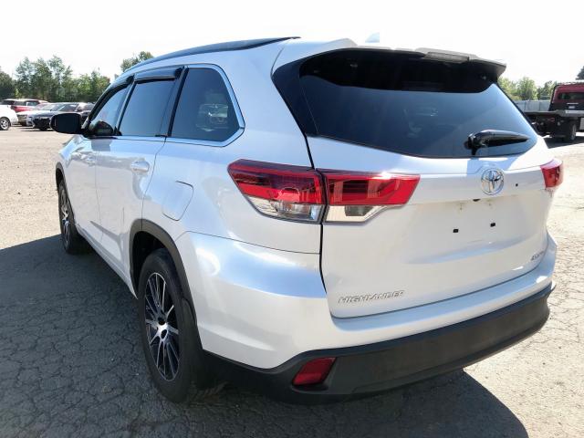 5TDJZRFH0JS552768 - 2018 TOYOTA HIGHLANDER WHITE photo 3