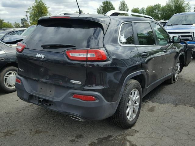 1C4PJMCS1FW533982 - 2015 JEEP CHEROKEE L BLACK photo 4