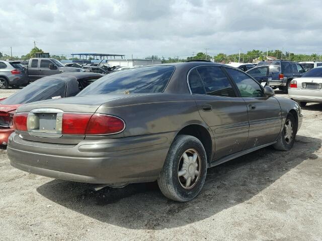 1G4HP54K114178688 - 2001 BUICK LESABRE CU BROWN photo 4