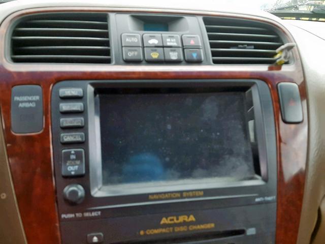 2HNYD18814H506228 - 2004 ACURA MDX TOURIN BLACK photo 9