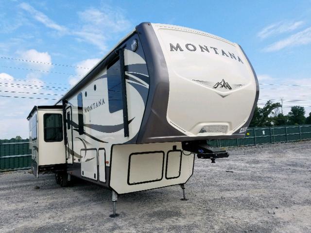 4YDF37925J4700764 - 2018 KEYSTONE MONTANA WHITE photo 1