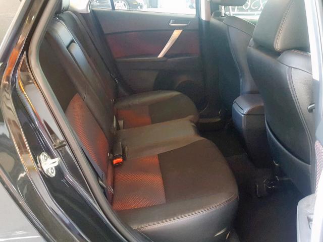 JM1BL1L40D1835620 - 2013 MAZDA SPEED 3 BLACK photo 6