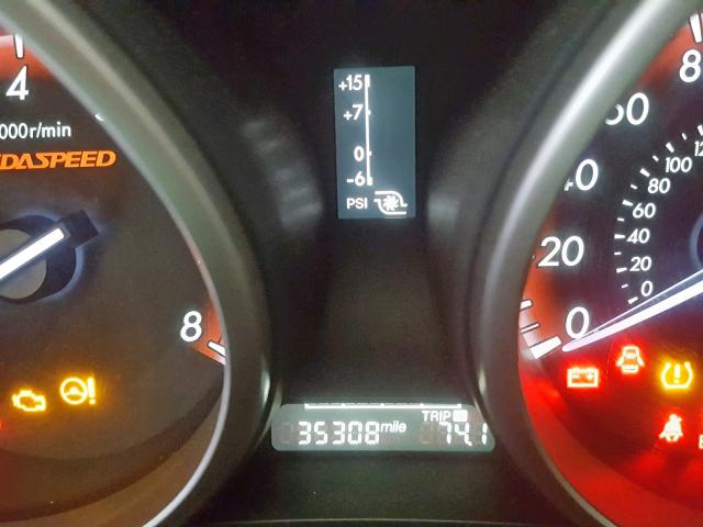 JM1BL1L40D1835620 - 2013 MAZDA SPEED 3 BLACK photo 8