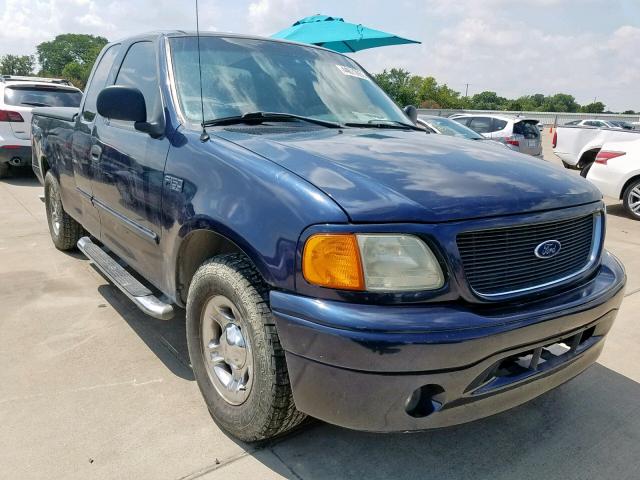 2FTRX17244CA54738 - 2004 FORD F-150 HERI BLUE photo 1