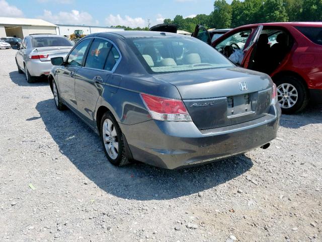 1HGCP26869A199467 - 2009 HONDA ACCORD EXL GRAY photo 3