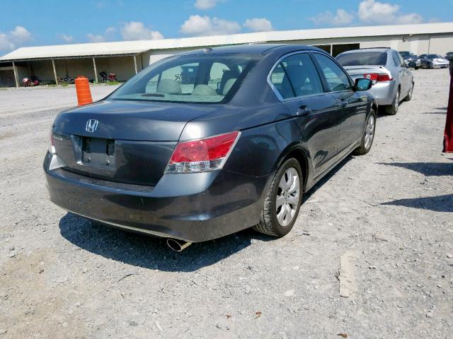 1HGCP26869A199467 - 2009 HONDA ACCORD EXL GRAY photo 4