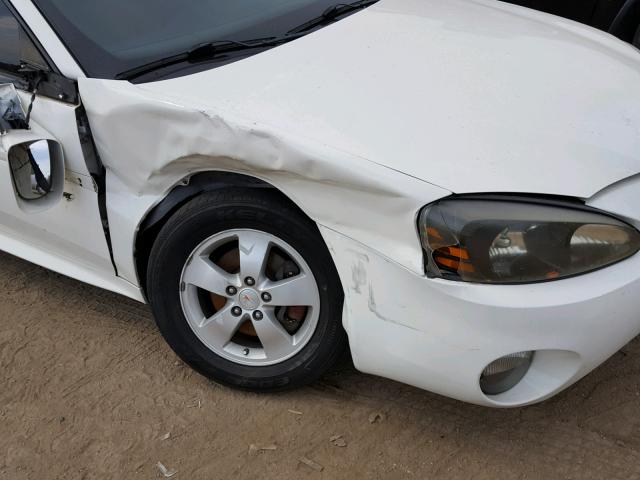 2G2WR524551167810 - 2005 PONTIAC GRAND PRIX WHITE photo 9