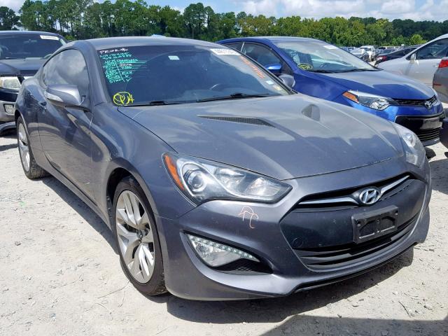 KMHHT6KJ9FU129368 - 2015 HYUNDAI GENESIS CO GRAY photo 1