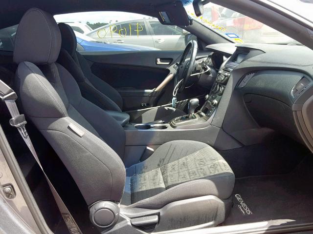 KMHHT6KJ9FU129368 - 2015 HYUNDAI GENESIS CO GRAY photo 5