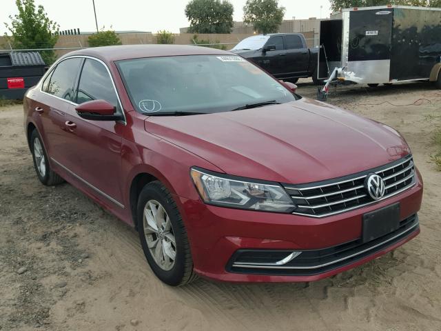 1VWAS7A34GC025389 - 2016 VOLKSWAGEN PASSAT S RED photo 1