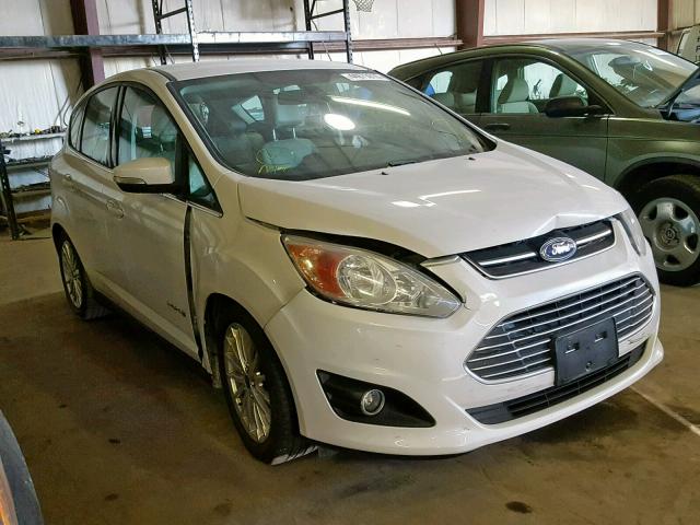 1FADP5BU9DL546378 - 2013 FORD C-MAX SEL WHITE photo 1