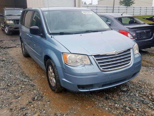 2A4RR2D11AR376977 - 2010 CHRYSLER TOWN & COU BLUE photo 1