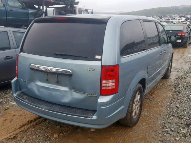 2A4RR2D11AR376977 - 2010 CHRYSLER TOWN & COU BLUE photo 4