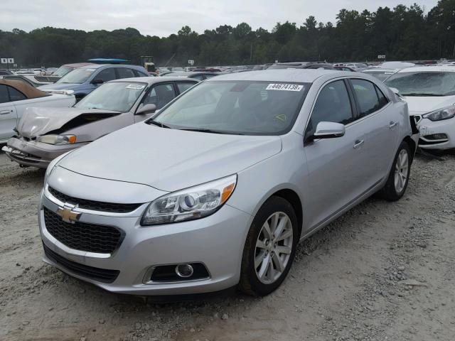 1G11F5SL7FF209001 - 2015 CHEVROLET MALIBU LTZ SILVER photo 2